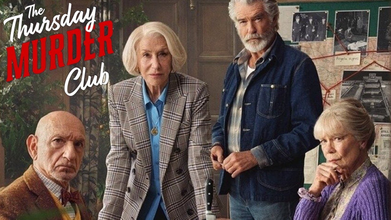 The Thursday Murder Club 2025 Film | Helen Mirren, Pierce Brosnan, Ben Kingsley | Review