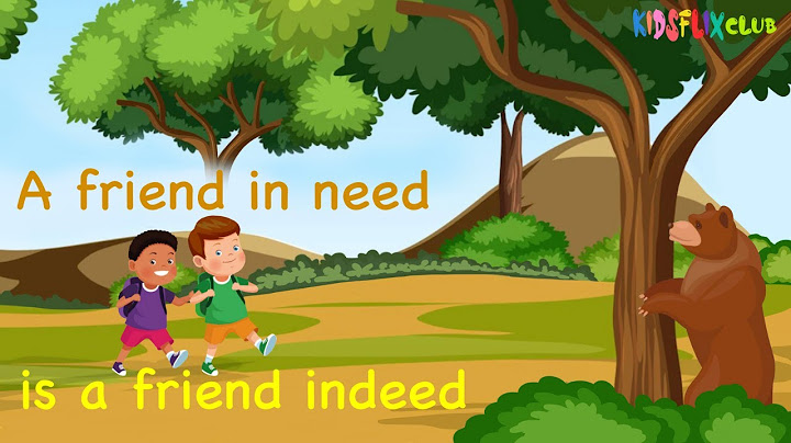 A friend in need is a friend indeed | Story video for Kids | Bedtime Stories | KIDSFLIX CLUB