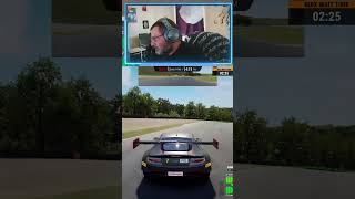 wipeout at brands hatch #assettocorsacompetizione #gamingshorts #shortsfeed #racing