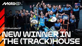 Raul Fernandez and Trackhouse join the MotoGP winners' club 🏆