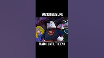 Justice League Meets The Crime Syndicate #lego #dc