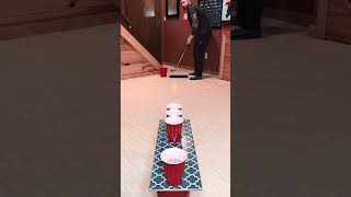 Golf Pong #Shorts #Trickshot #Golf #Pingpong #Satisfying #Trickshots