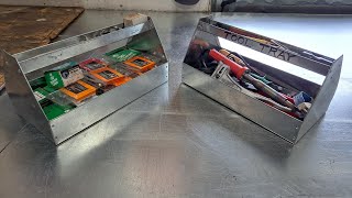 Sheet Metal is Fun!  Making a tool tray using hand tool by Ken the Sheet Metal Dude 203,227 views 11 months ago 57 minutes