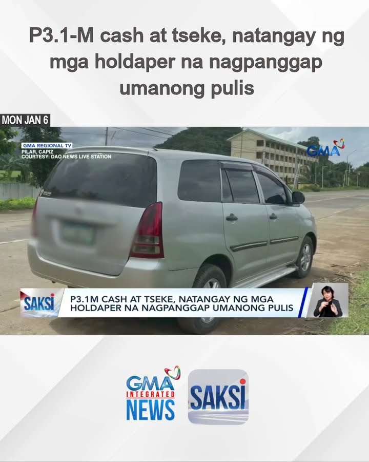 P3.1-M cash at tseke, natangay ng mga holdaper na nagpanggap umanong pulis | Saksi