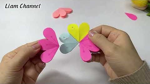 Hướng dẫn làm thiệp 20/11