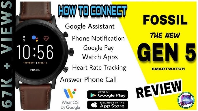 omfatte slot Mange Fossil Sport Smart Watch | Wear OS | Complete Review | FTW6024 - YouTube