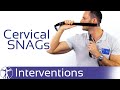 Cervical snags  neck selfmobilization