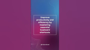 Tech Tip of the Day: Master Keyboard Shortcuts