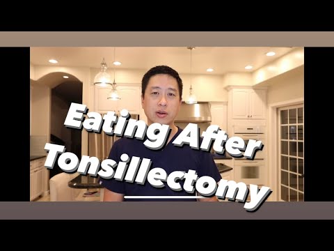 Post-Tonsillectomy Diet: what to eat or drink after tonsil surgery, what to avoid