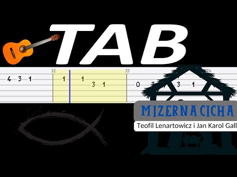 🎸 Mizerna Cicha - melodia TAB (gitara) 🎵 TABY I NUTY W OPISIE 🎼