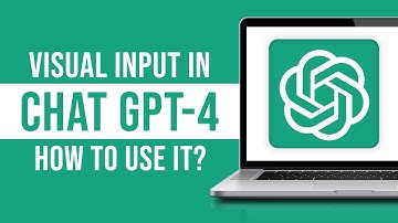 How to Use Visual Input & Images With ChatGPT-4 (GPT-4 Visual Input)