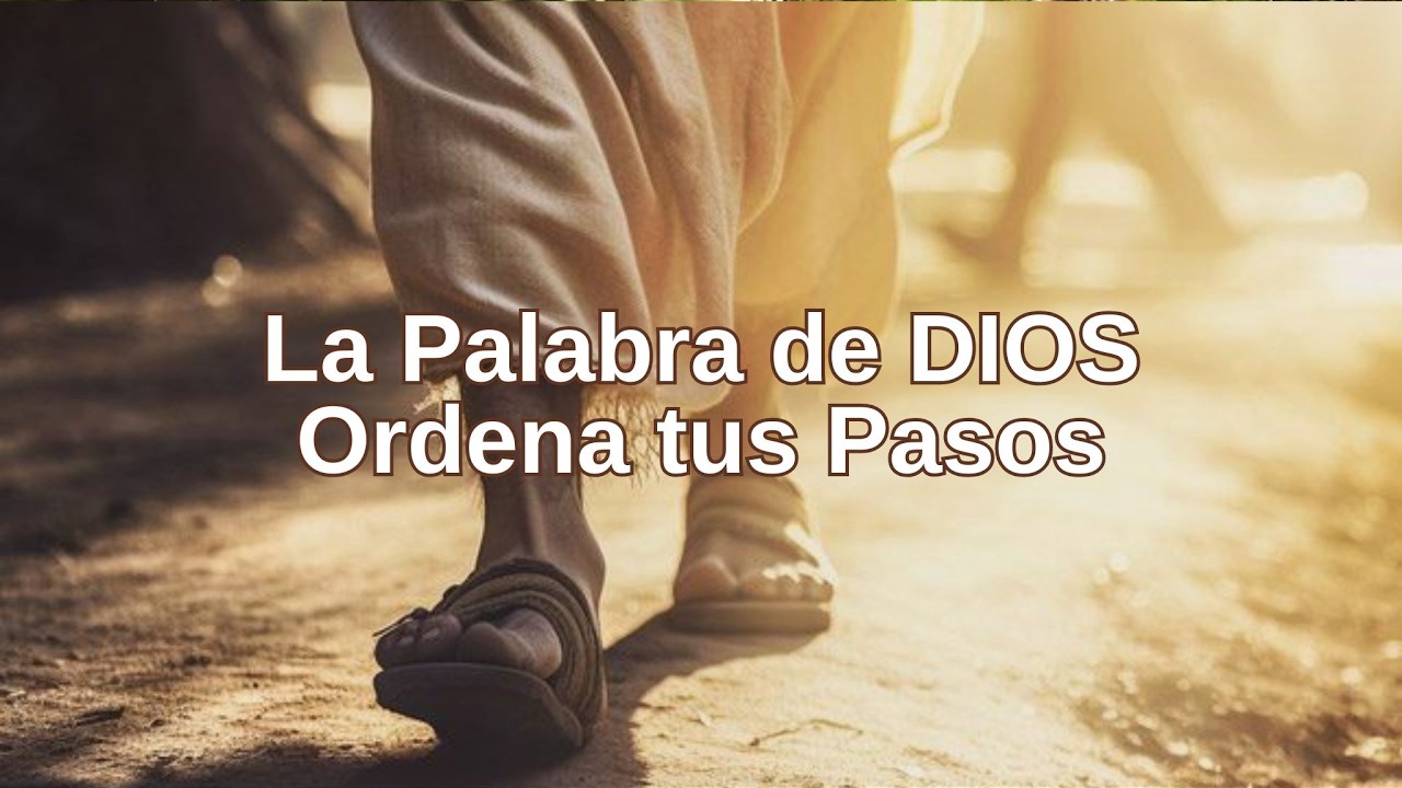 Medita y Pide que la Palabra de DIOS Ordene tus Pasos - YouTube