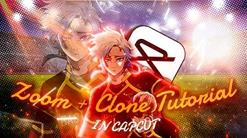Manga Zooms & Clone Tutorial In CapCut 🔥| How To Make Clones in CapCut | #capcutpc #edittutorial