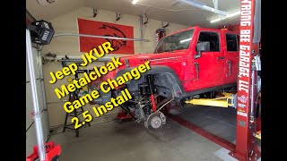 #metalcloak #jeep Metalcloak Game Changer 2.5 Install Jeep JK Pt 1