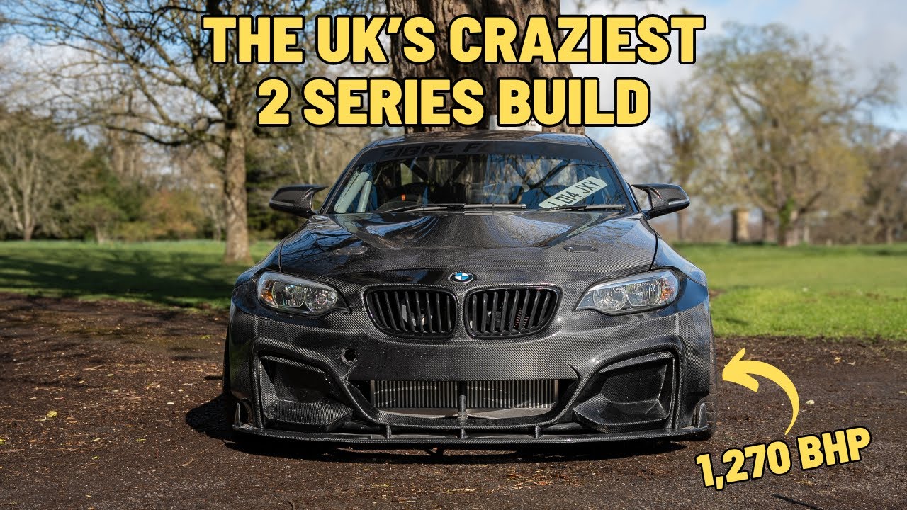 UK's CRAZIEST BMW 2 Series build! Carbon wide body, 1,270hp! - YouTube