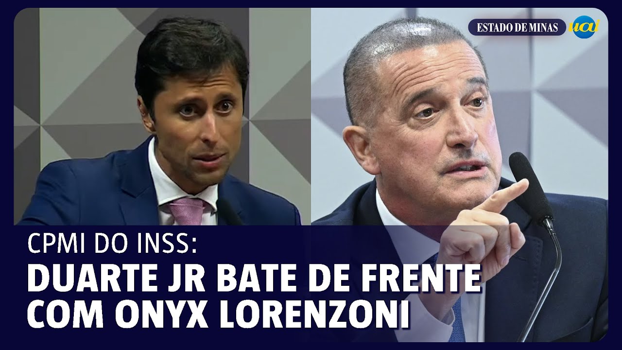 CPMI do INSS: Duarte Jr questiona Onyx Lorenzoni
