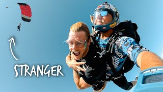 I Went Skydiving With A Stranger