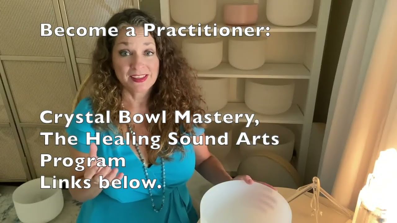 Как стать целителем с помощью хрустальных чаш и звука. Как уверенно руководить, демонстрируя маст...