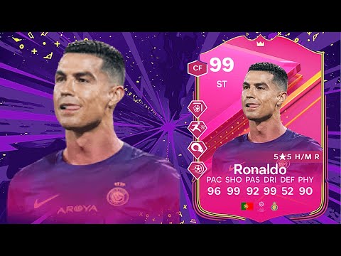 FC 24: CRISTIANO RONALDO 99 FUTTIES PLAYER REVIEW I FC 24 ULTIMATE TEAM