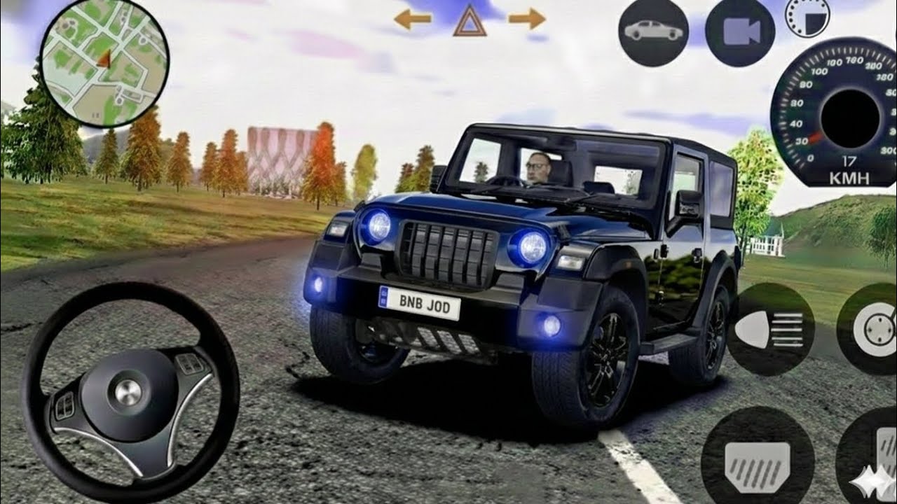 Modified Mahindra Thar😈Games:Indian Yellow Thar (Gadi Wala Games) Car Game Android Game - #2025