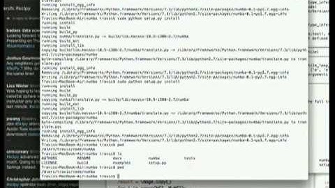 Numba Python bytecode to LLVM translator