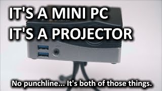 BRIX Projector Mini PC - YouTube