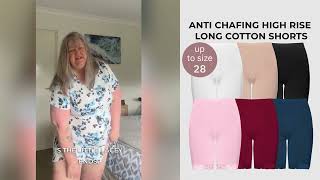 Feel the Freedom: How Our Anti-Chafing High Waist Long Cotton Shorts Empower You! 🥰 screenshot 4