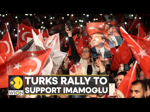 Supporters of banned mayor Ekrem Imamoglu rally in Istanbul | Latest English News | WION News