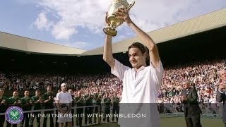 Federer v Roddick (2004 Men's Final) – Rolex Wimbledon Golden Moments