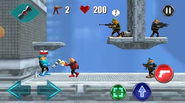 Playing killer bean unleashed maga level 2 and pixel level 3