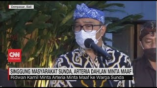 Singgung Masyarakat Sunda, Arteria Dahlan Minta Maaf