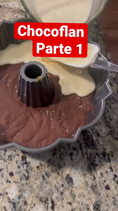 Detallitos para armar tú Chocoflan !!! 1 hora y 30 minutos en el horno …😊