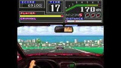 SNES Super Chase HQ Part 1