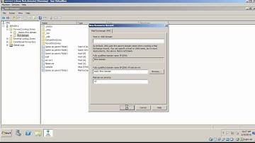 Windows Server 2008: create dns records