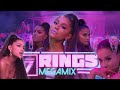 Ariana grande  7 rings the megamix  moonlight mashups