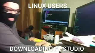 linux users be like