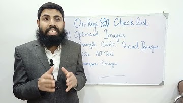Best Image SEO Practices - ON PAGE SEO CHECKLIST 2024 - SEO Guy
