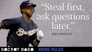 Stealing first base is technically still possible. Here's how.