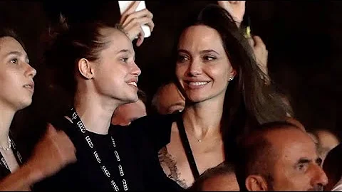 Shiloh Jolie Pitt, 16, Bonds With Mom Angelina Jolie At Manekin Concert In Rome