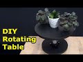 DIY Rotating Table for Presentations | Presentation table for YouTube | DIY automatic turntable