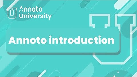 Annoto University | introduction and overview