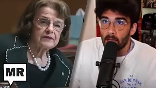 Hasan Expresses His Admiration For 'Girlboss' Dianne Feinstein