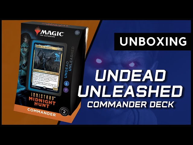 mtg innistrad midnight hunt commander deck undead unleashed Innistrad: Utilize this ability to activate the coven mechanic for Leinore and her companions Magic: the Gathering Innistrad: Midnight