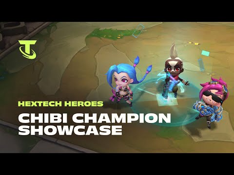 Hextech Heroes | Chibi Champion Showcase - Teamfight Tactics