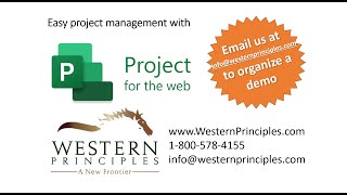 Easy Project Management with Project for the web