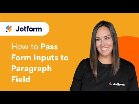 How to Pass Form Inputs to Paragraph Field