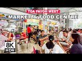 Singapore food center tour  toa payoh west market  food centre 