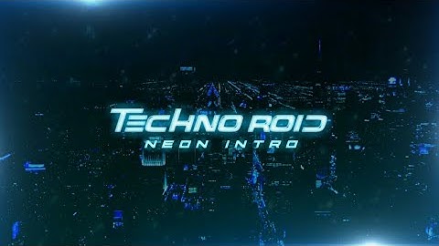 How to make neon intro with Lens Flares using kine master