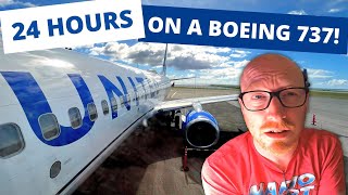 24 HOURS on a BOEING 737! Crossing the Pacific on the Island Hopper