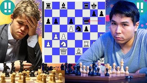 Wesley So vs Magnus Carlsen | Every Move Counts in This Epic Game